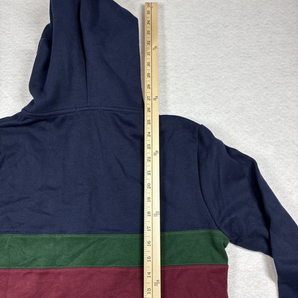 NWT Polo Ralph Lauren Lspohood M2 Hoodie Knit Navy Color Block Pullover Full Zip - Picture 11 of 13